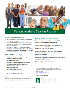 Academic Detailing Flyer FY25