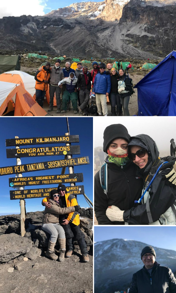 Climb for a cause image collage