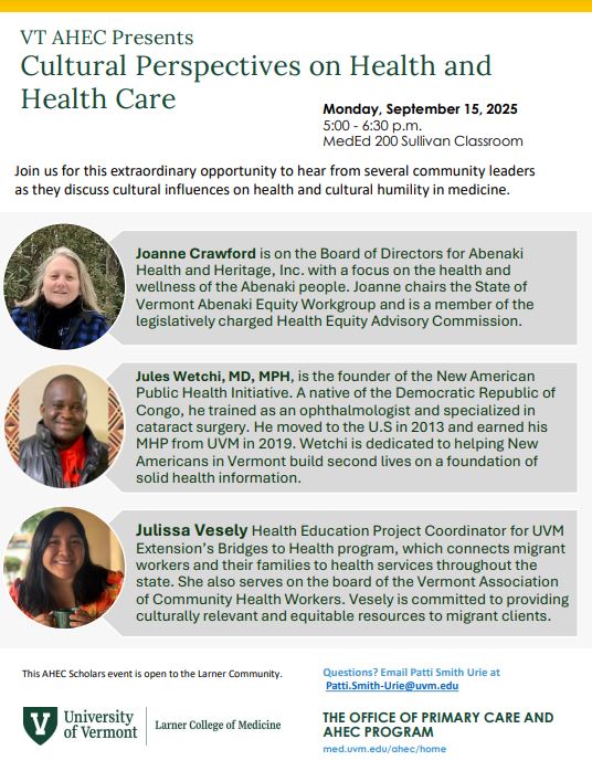 Cultural Perspectives on Health and Health Care 9-15-25