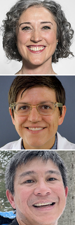 HeadShots.150x450-3 Drs. Villanti, L.E. Faricy, and Gogo