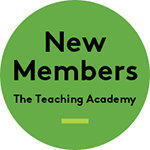 New Teaching Academy Members green button