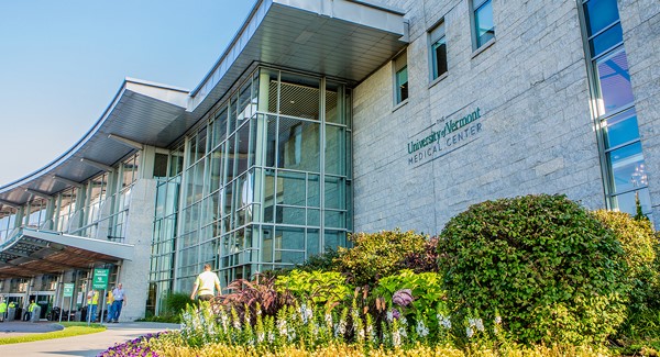 Photo of the Univeristy of Vermont Medical Center