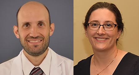 Drs. DeAngelis (left) and McNamara Drs. DeAngelis (left) and McNamara