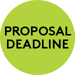 callout graphic: proposal deadline